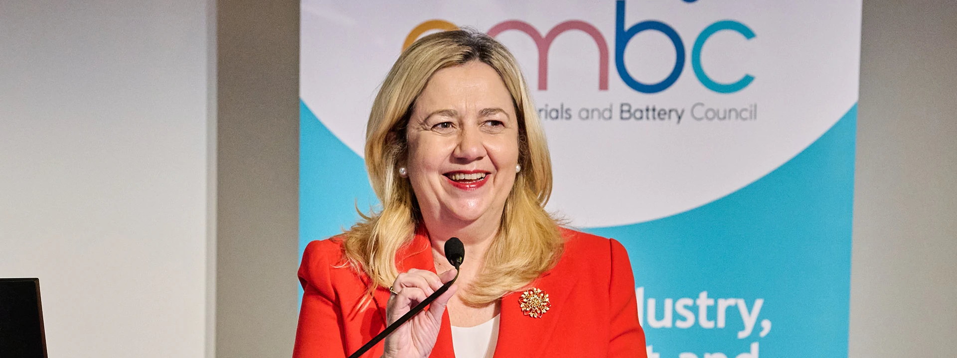 AMBC Chair speaking at the Advanced Materials & Battery Summit